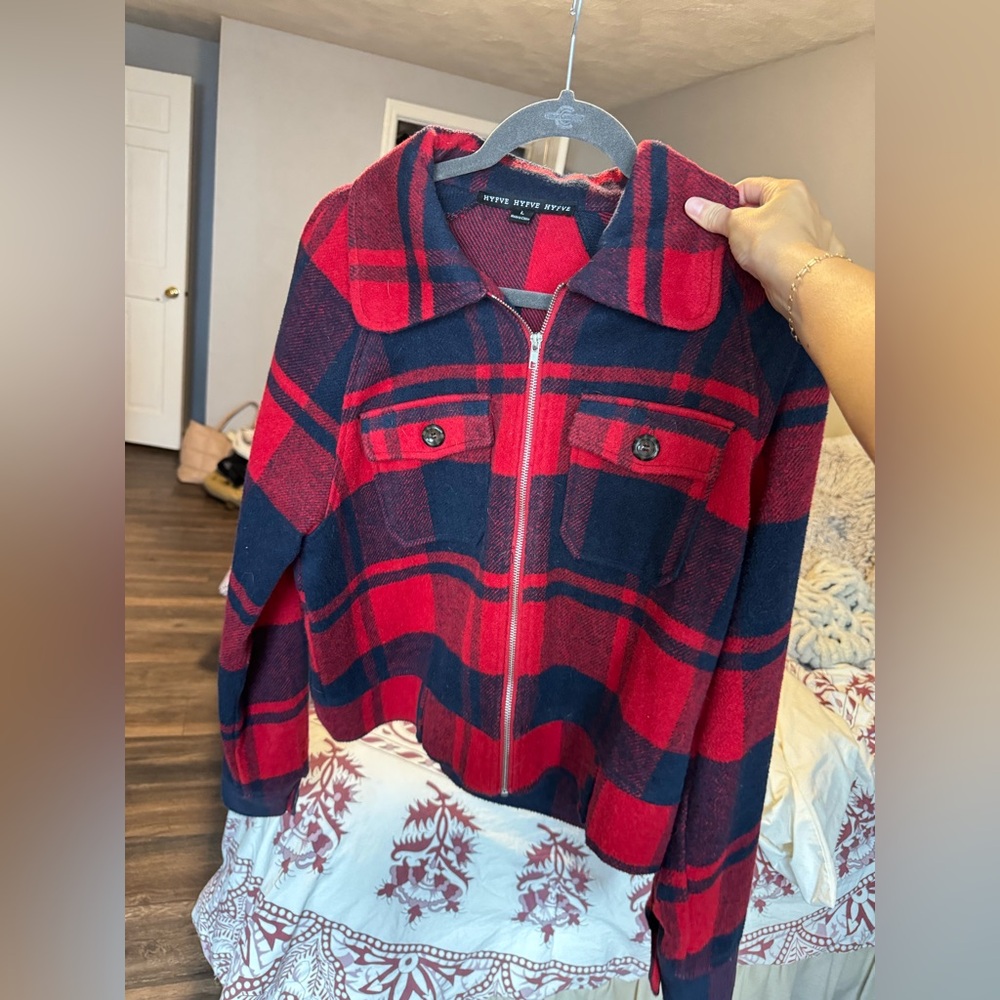 Forever fall plaid jacket